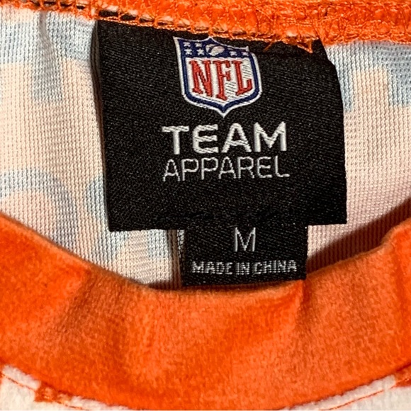 NFL Licensed Men's Orange Denver Broncos Wordmark Ugly Pajama Set Size Medium - Picture 10 of 10